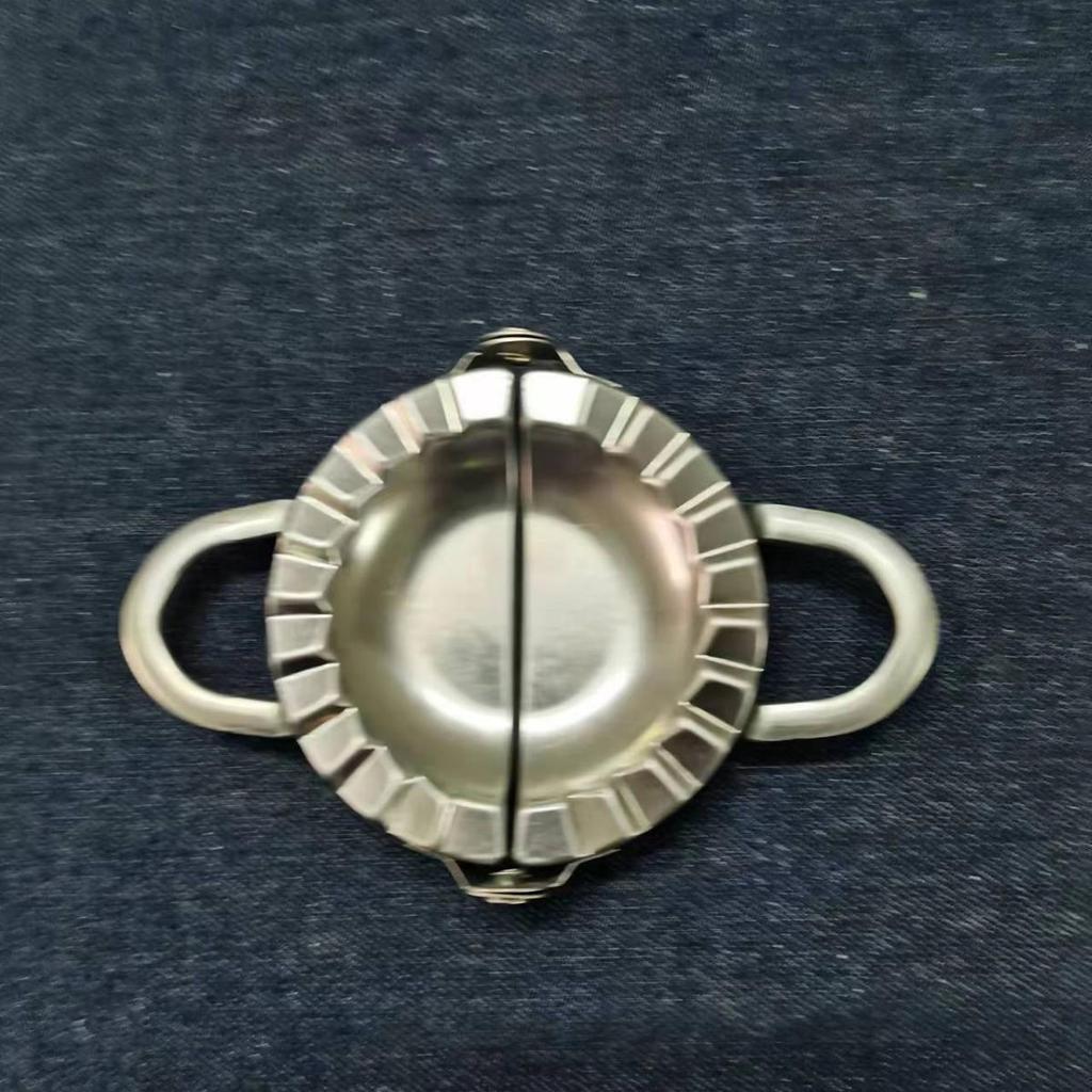 Zinc Alloy Flower Edge Cookie and Dumpling Cutters - Christmas Edition