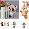 Stuffed Animals Raccoon Plush Keychain Plush Stuffed Animal Keyring  Backpack Pendant