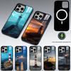 Lighthouse  Phone Case For iPhone17,16,15,14,13,12,11 Plus,Pro Max Magnetic For Magsafe Wireless Charging