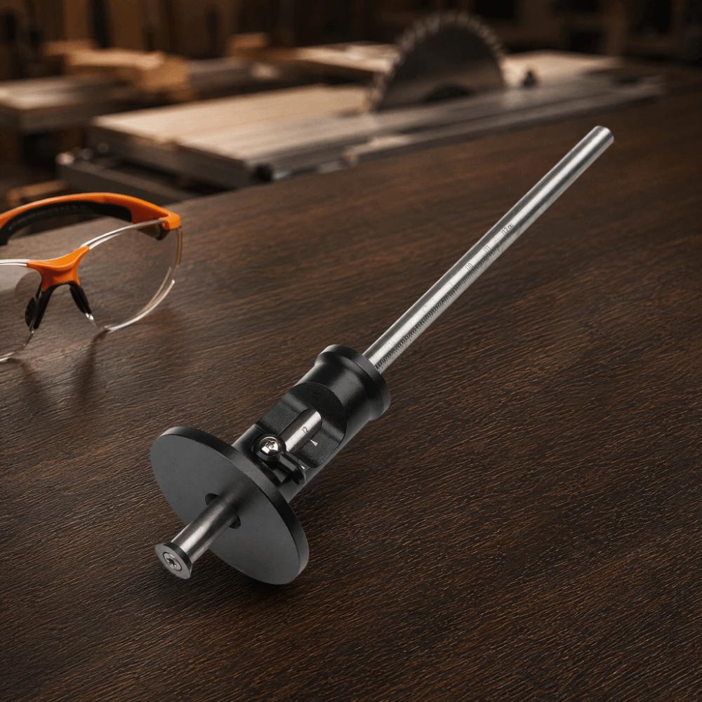 Carbide Blade Scribe Tool Aluminum Parallel Line Drawing Tool For Professional Carpentry