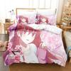 Anime TONIKAWA Fly Me To the Moon Comfortable Duvet Quilt Cover Pillowcase Bedding Set Children Bedroom Decoration Home Textile