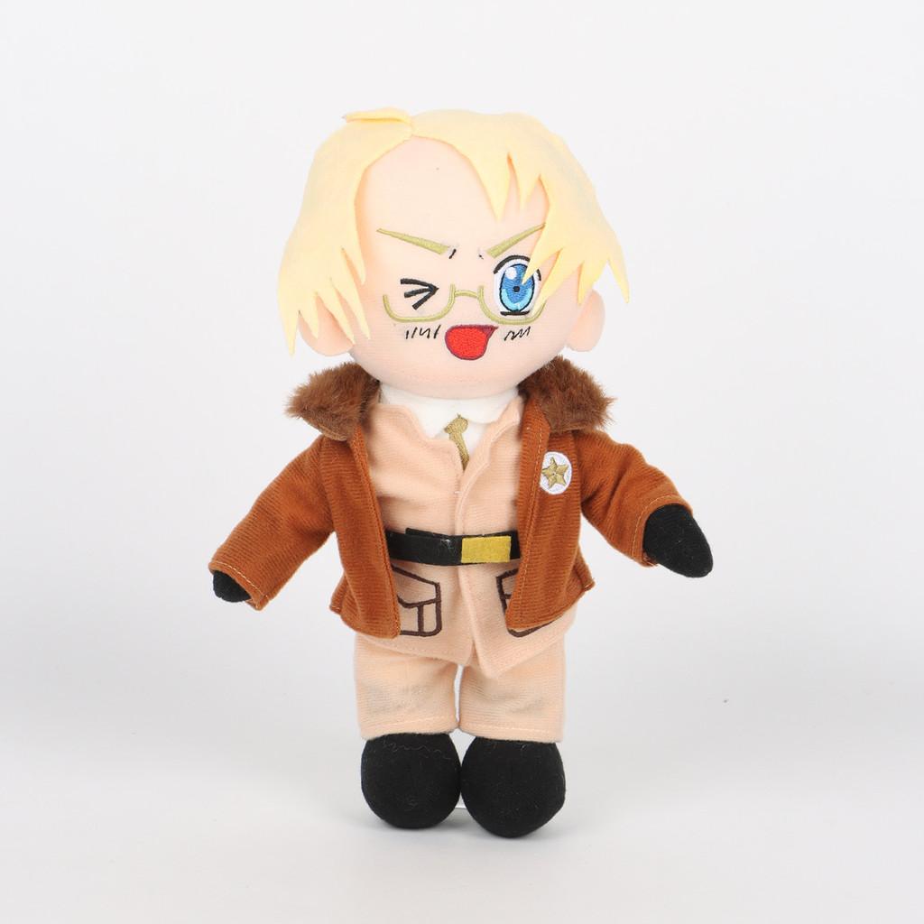Hetalia America Cartoon Plush Doll With Short Plush Material For Gift And Decoration