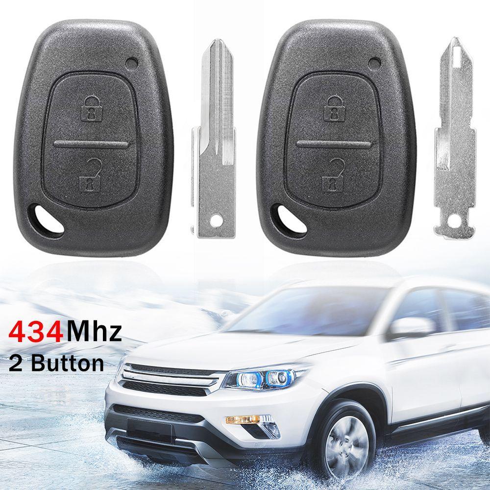 for Car Vehicles 434MHz Auto Parts & Accessories Remote Key fob Remote Car Key Keyless 2 Button