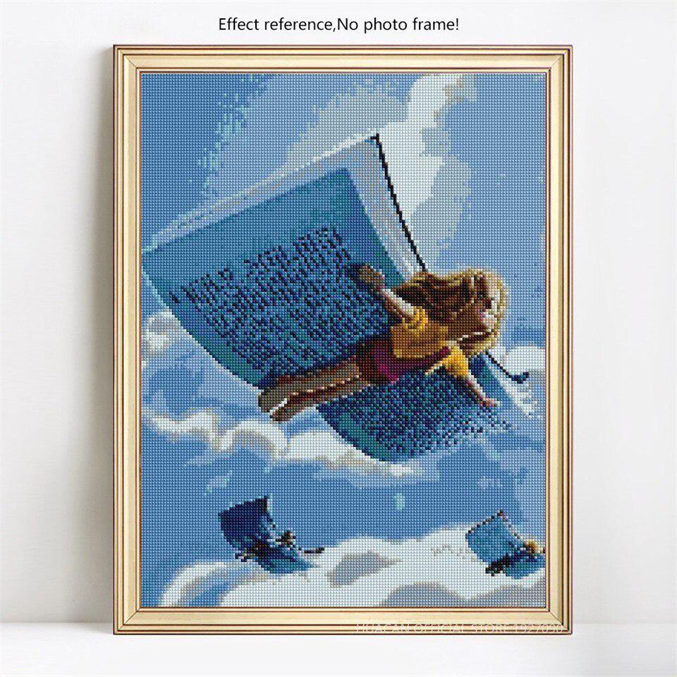 Full Square 5D DIY Diamond Painting Book Diamond Embroidery Sale Cross Stitch Portrait