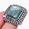 Натуральный лабрадорит драгоценный камень 925 стерлинговое серебро ювелирное кольцо размер 10 t0t40