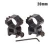 Hunting Quick Release Scope Mount Holder 25.4Mm 1" Rings For 11Mm/20Mm Weaver/Picatinny Rail Scope Mount For Torch Light
