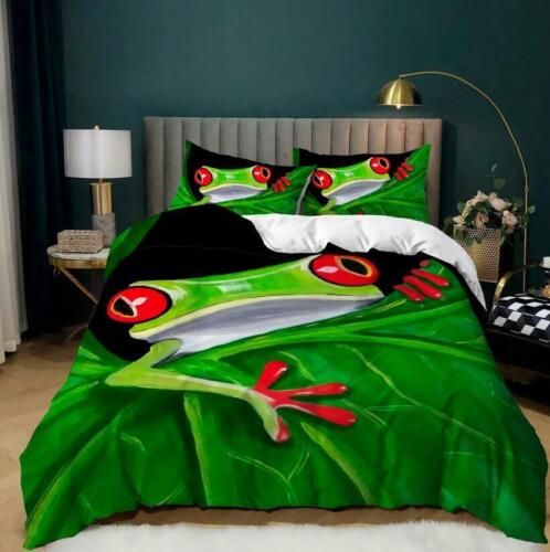 Одеяло с древесной лягушкой Doona, комплект пододеяльников, наволочка, односпальная двуспальная кровать размера «queen-size», AU