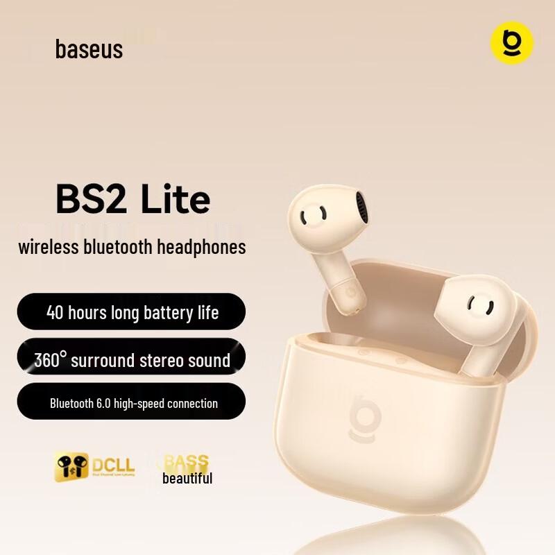 Baseus BS2 Lite Полувкладыши True Wireless Наушники