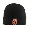 Коннор Макдэвид 97 Для фанатов Edmonton Oilers Теплая вязаная шапка Модная шапка-бини Осень Зима Уличные шапки-бини для мужчин Женщин