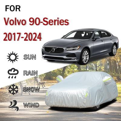 Для Volvo 90-Series 2017-2024 Outdoor Protection Full 190T Car Covers Snow Cover Sunshade Dustproof Exterior Car Accessories
