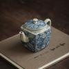 Ceramic Opening Blue and White Kettle Chinese Pottery Teapot Tea Ceremony Set Milk Oolong Tea Tie Guan Yin Jasmine Teaware Type