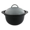 EAST Table 2 Cup Rice Clay Pot That Can Be Cooked In 5 Minutes Gray For Direct Fire Only X 20 X Cm Made In Japan Open Fireable Dishwasher Safe