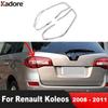 Для Renault Koleos 2008 2009 2010 2011 Хромированная Накладка на Задний Фонарь Рамка Заднего Фонаря Аксессуары для Внешнего Вида Автомобиля