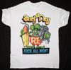 Ed Big Daddy Roth Rat Fink Гонка Всю Ночь Футболка Все Размеры от S до 5XL Унисекс Футболка