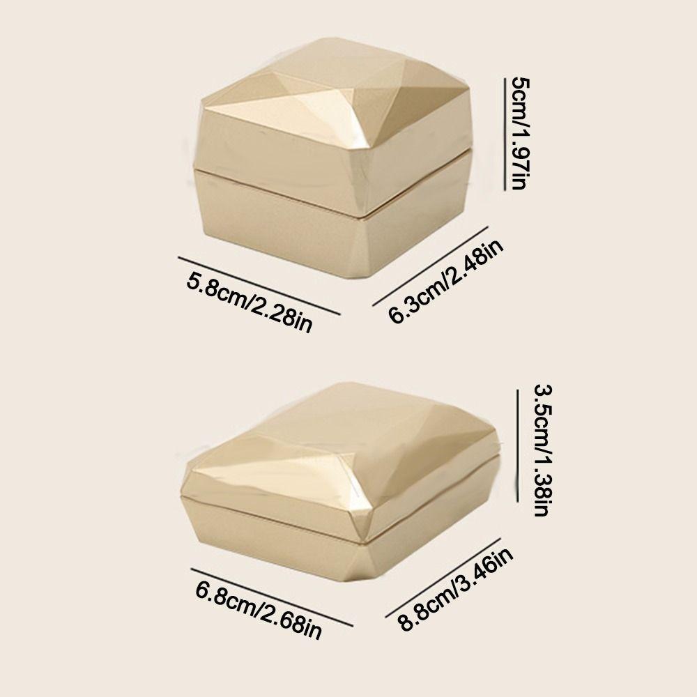 Подставка для серег, колец, витрина для бриллиантовой подвески, органайзер для ожерелья для предложения, сюрприза