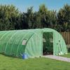 VidaXL Greenhouse with Green Steel Frame 40 M² 10x4x2 M, Polytunnel, Cold Frame, Tomato Greenhouse, Garden Greenhouse, 3188064