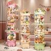Upgraded Multi-Layer Plush Doll Storage Tube for Kids