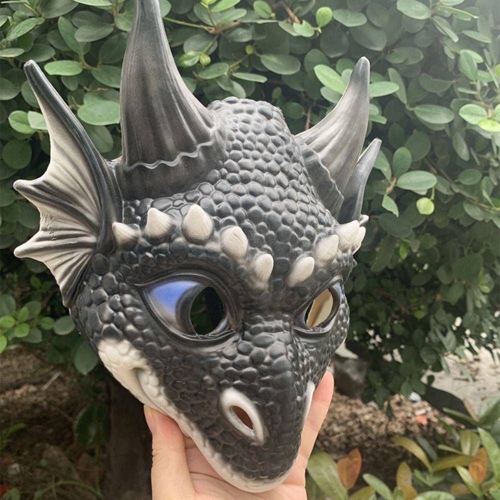 Party Accessories Halloween Party Decoration Dragon Mask Cosplay Prop Masquerade Children Dino Mask