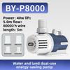 Fish Tank Water Pump Silent Fish Pond Circulation Pump Submersible Pump Large Flow Amphibious Pumps Fish Pond Filter Oxygenate