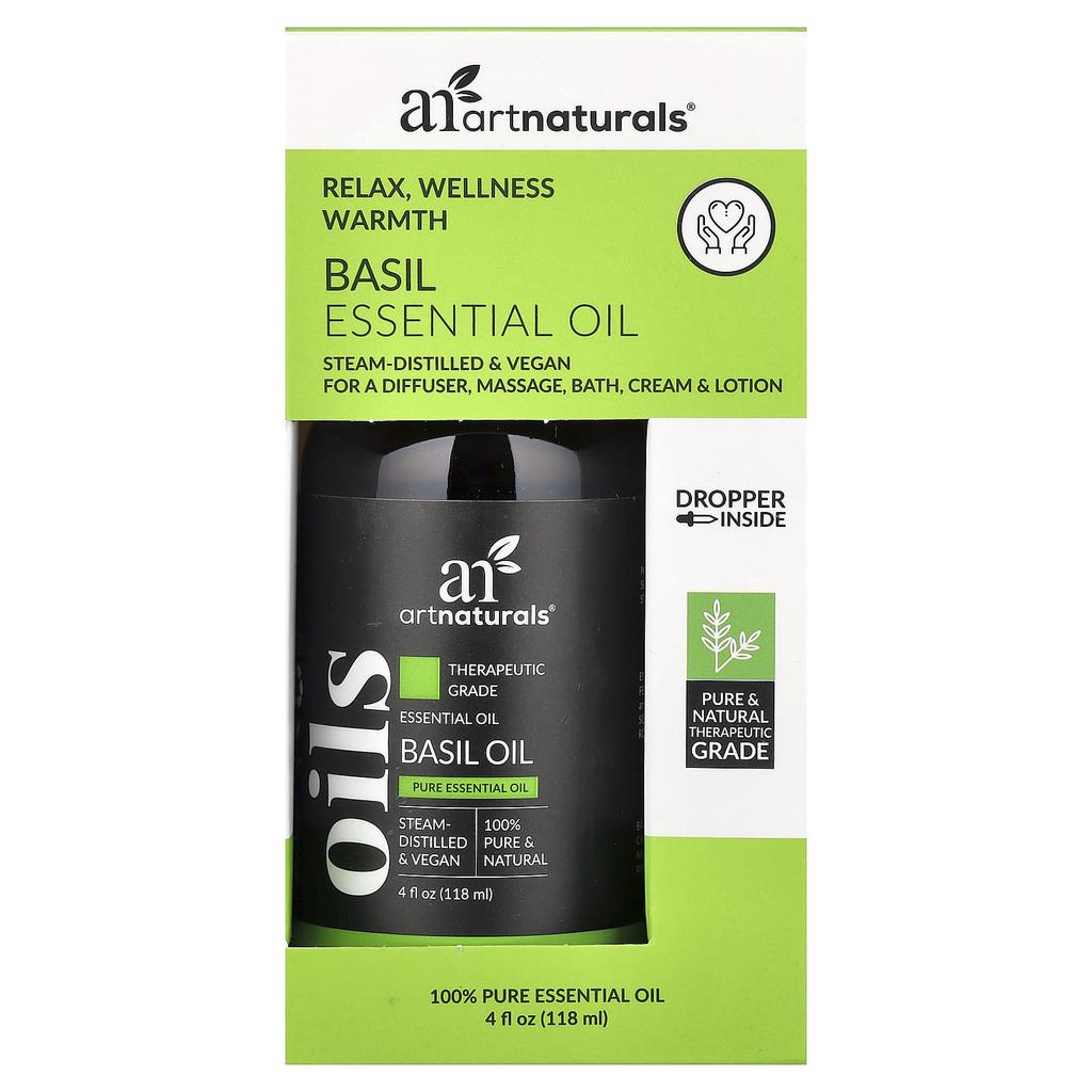 Essential Oil, Basil, 118Ml(4Fl Oz)