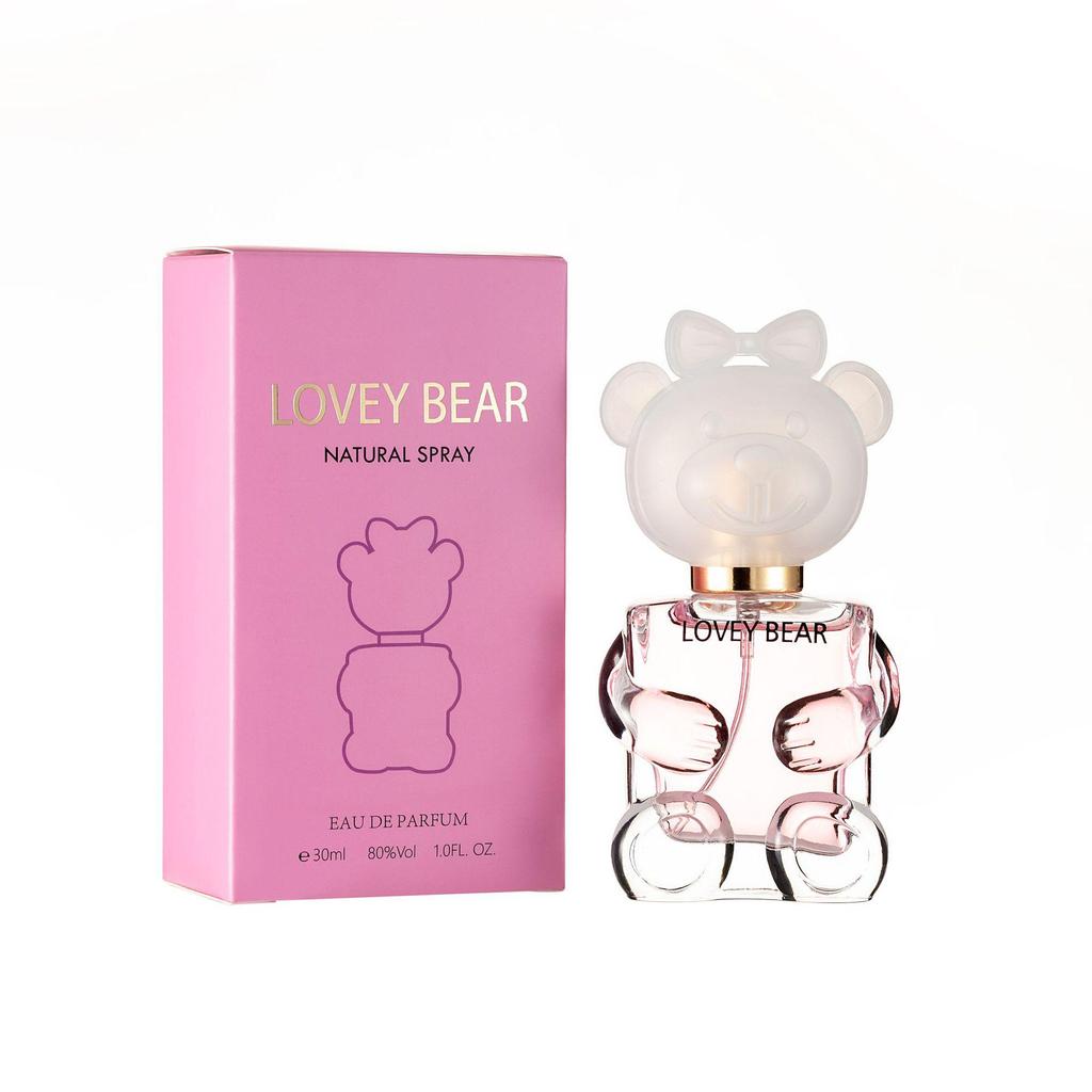 Трансграничный набор унисекс-парфюмерии, горячо продаваемый: Подарочный набор с длительным свежим ароматом 'Хороший медведь'