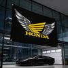 Мотоцикл Для HONDA Декоративный Флаг Водонепроницаемый Устойчивый к выцветанию Полиэстер Внутренний Наружный Подвесной Флаг PH2