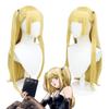 Anime Comic DEATH NOTE Cosplay Misa Amane Imitation Leather Sexy Dress Neck Jewelry Stockings Uniform Outfit Halloween Wig New