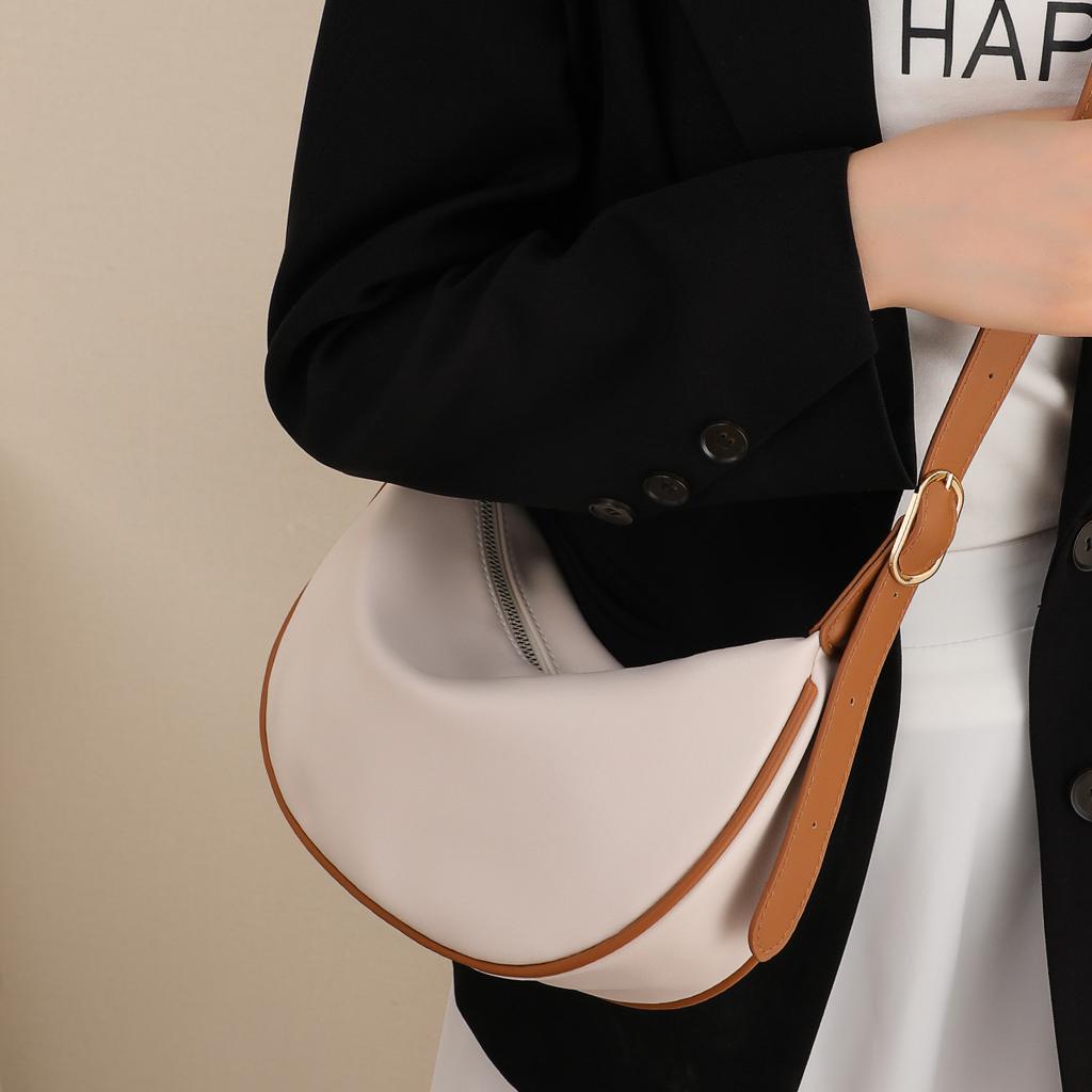 Новая универсальная сумка для женщин, сумка через плечо, осенняя сумка большой емкости из натуральной кожи, сумка через плечо, сумка подмышкой