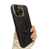 Премиальный кожаный магнитный чехол для iPhone 17 Pro Max - Противоскользящая, ударопрочная защитная крышка, совместимая с Apple iPhone 16