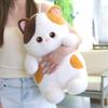 Милая плюшевая игрушка-кот для питомца, трехцветный кот, сиамский котенок, черный кот, мягкая игрушка, кукла-компаньон, подарок на день рождения