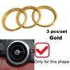 Car AC Air Outlet Conditioning Vent Decoration Central Inner Cover Ring Trim Decoration for Mazda MX5 Mazda 2 CX3 MX-5 RF ND