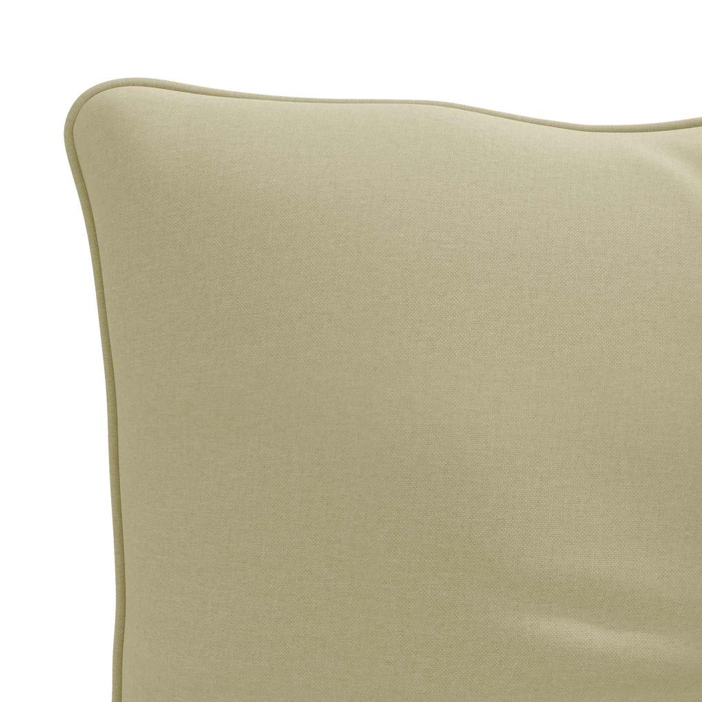 Back Cushion PUTTEN 100percent  Polyester Light Green 40 x 40 x 10 cm