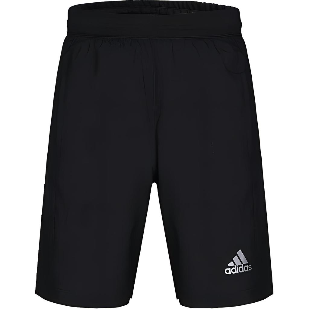 Adidas Basic Sports Series Woven Logo Comfortable Sports Shorts Men Shorts Black BP8100