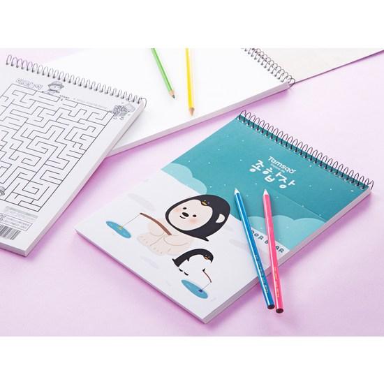 Exploration Thick Comprehensive 130g 40 Sheets, 10 Pieces, a Popular Character In Korea