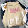 Bratz Letter Print Hoodie Autumn Winter Fleece Long Sleeve Women Casual Versatile Hooded Sweatshirt Streetwear Style