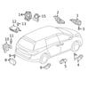 For Honda 2012-23 Odyssey HR-V Pilot CR-V Sensor Assembly Steering 35000-T0A-003