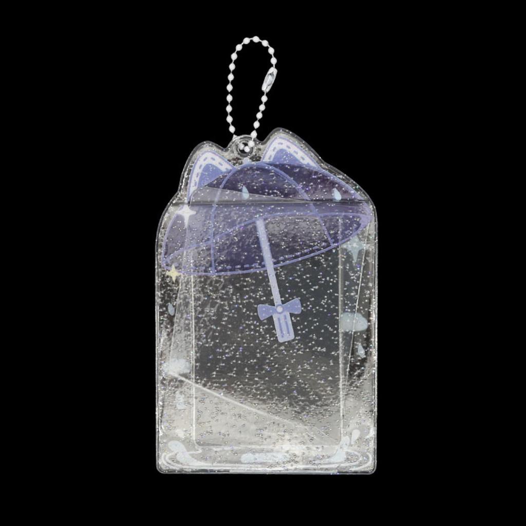 3-дюймовый держатель для фотокарточек с брелоком, рукава для фотокарточек, держатель для ID-бейджа, протектор для карт, мини-альбом