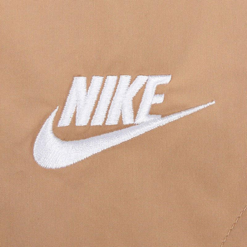 Nike Повседневные свободные брюки с высокой талией и широкими штанинами, женские низы, коричневые DM7910-200