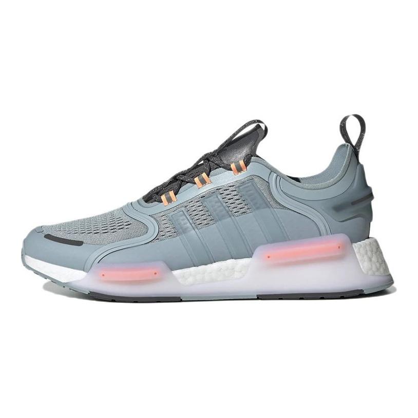 adidas NMD_V3 Магический серый / Луч оранжевый Мужские кроссовки Облачно-белый GX2085