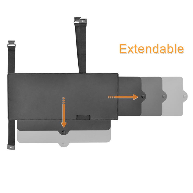 Car Sun Visor Extender Antiglare Sun Blocker Sun Visor Extender Windshield and Side Window Sunshade and UV Rays Blocker - Black