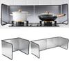 Aluminum Foil Grease Splatter Screen Oil Spill-proof Heat Shield Anti Splatter Shield  Baking