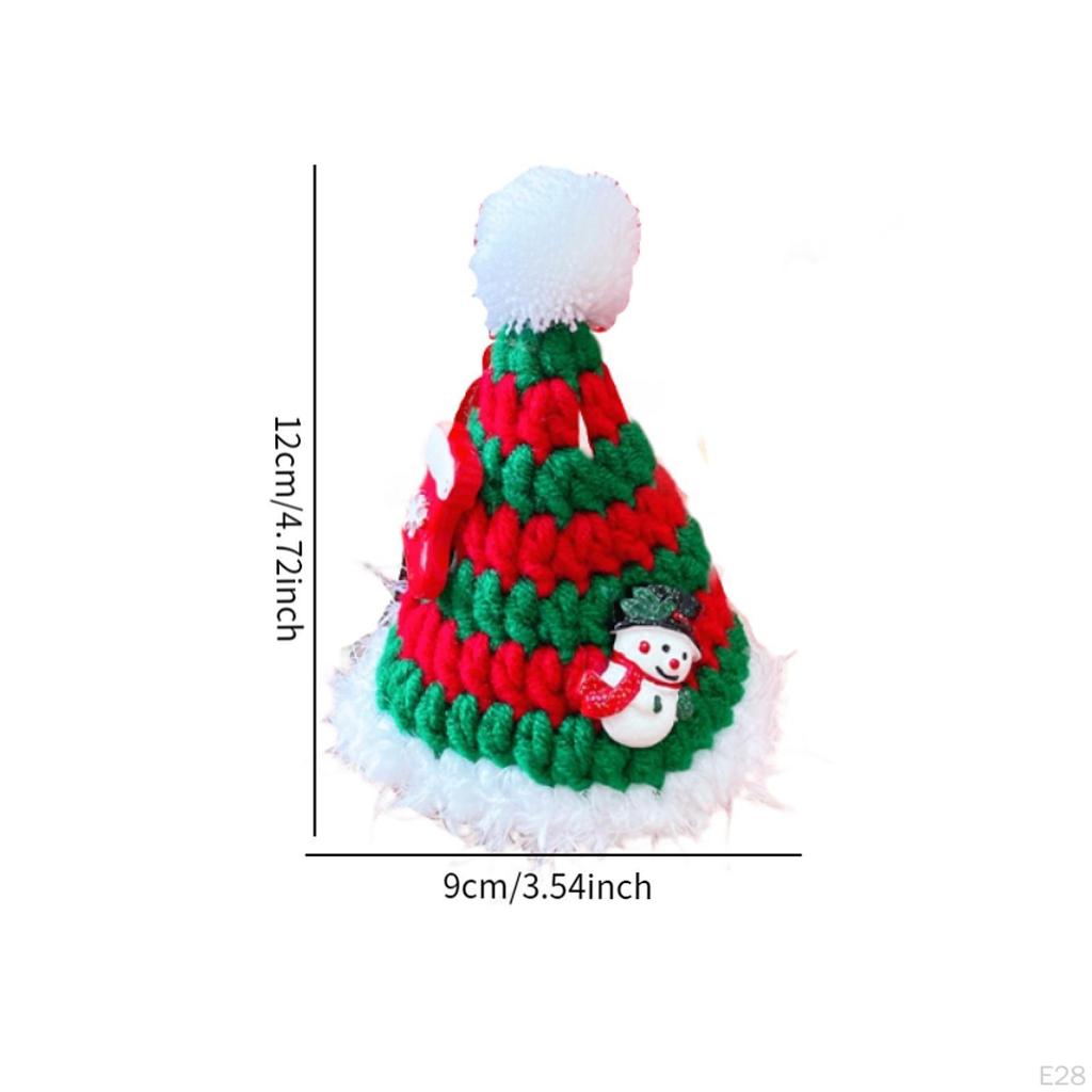 Рождественская шапка для собак, косплей, фотореквизит, праздничные украшения, головные уборы для домашних животных для повседневного костюма