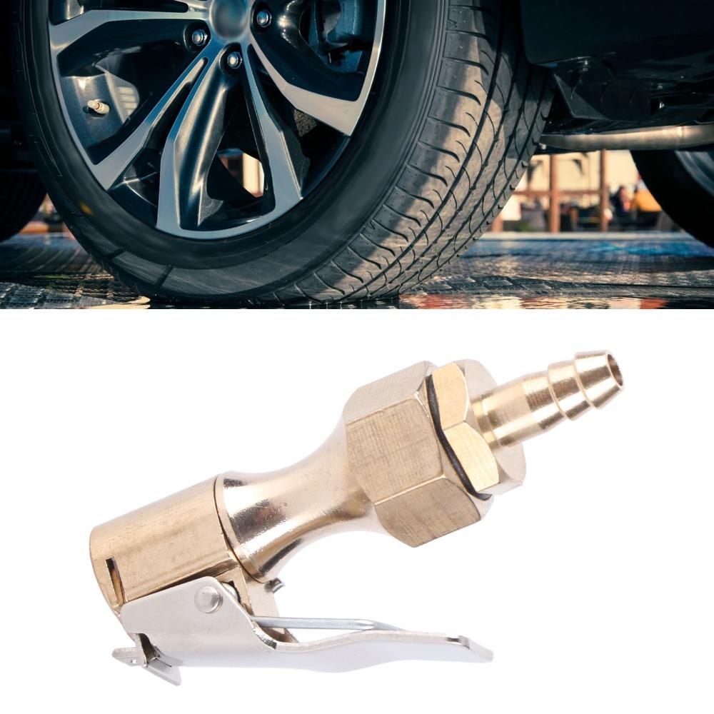 Copper Tire Inflator Adapter 6.5mm Tail Plug Locking Chuck Adapter Tire Technicians