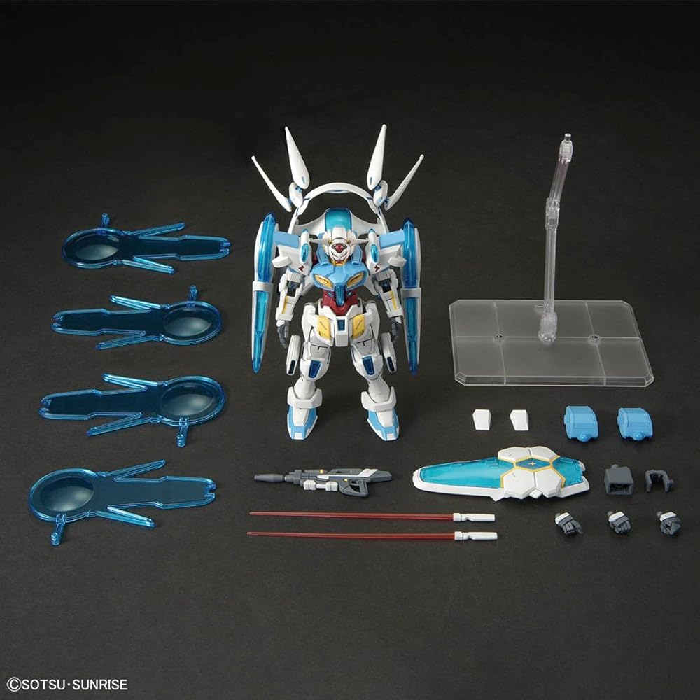 HG Gundam Base Limited G-Self Perfect Pack Модель в полной комплектации, с цветовой кодировкой, масштаб 1/144, пластиковый набор