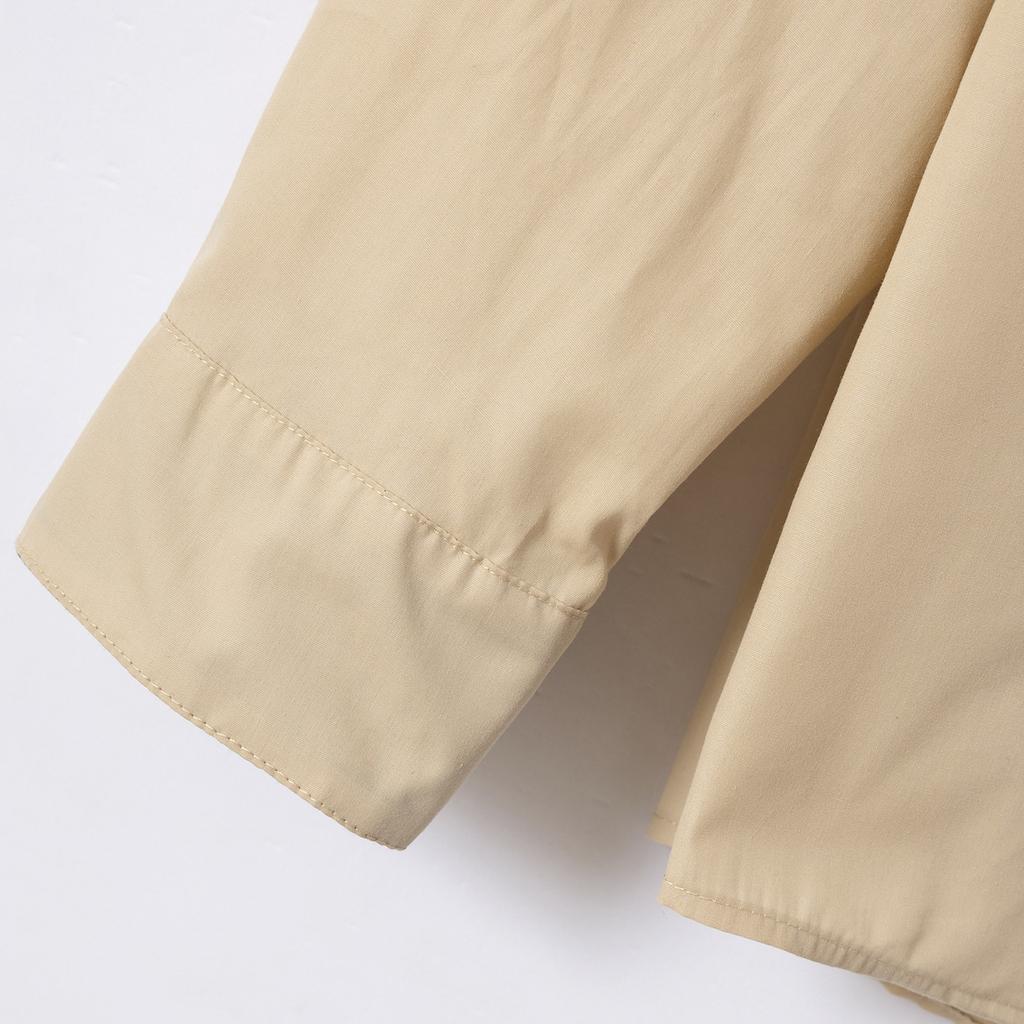 Camel Spring Autumn Embroidery New Fashion Men's Wear High Quality Cotton Men's Color Block Business Slim Fit Casual Shirt Long Sleeved Shirt