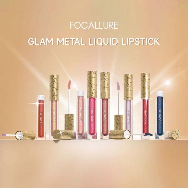 FOCALLURE - Жидкая помада Glam Metal - 4 цвета
