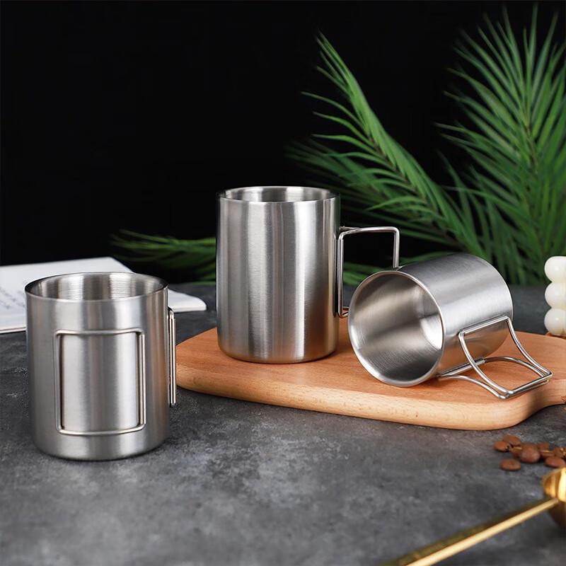 Складная дорожная кружка Miss Yizi из нержавеющей стали 304