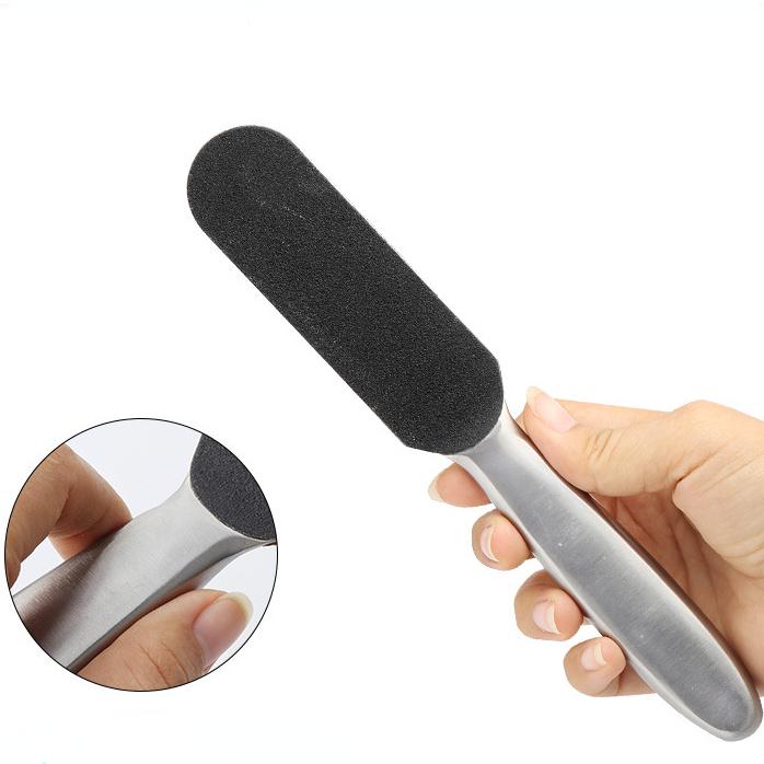 1PCS Foot Rasp With 10Pcs Sanding Paper Feet Care For Hard Dead Skin Callus Remover Pedicure File Replacement