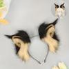 Fluffy Animal Ear Headband Cosplay Anime Convention - Fox Wolf Lynx Ears In Soft Plush Adjustable One Size