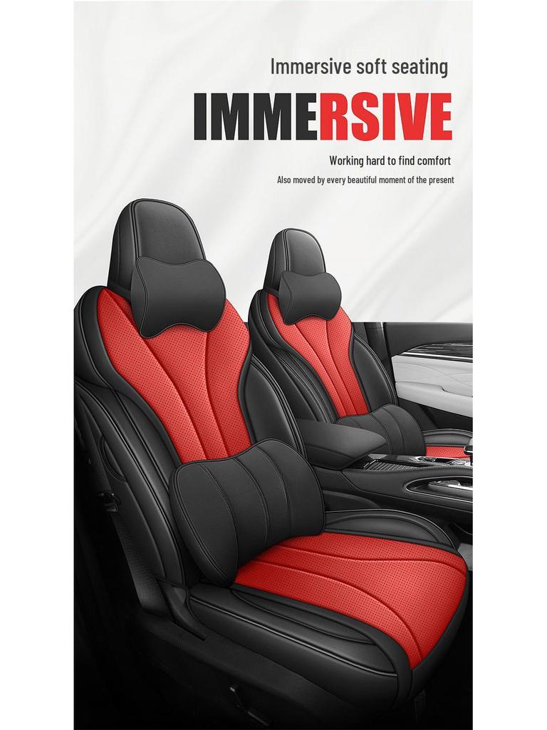 Xingyue L Universal Full Surround Leather Car Seat Cover - Four Seasons Suitable